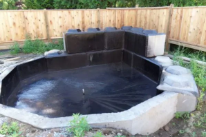 Ba lưu ý khi chống thấm hồ cá